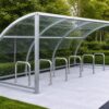 glass metal shelter