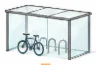 icon glass bike shelters sm