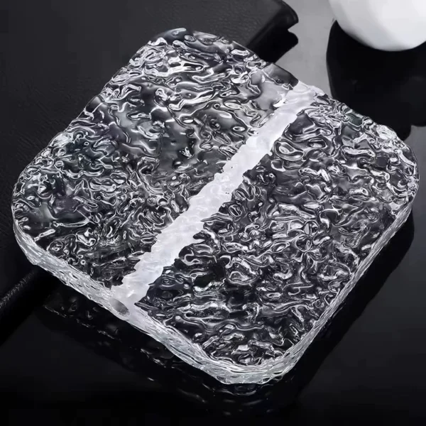 Decorative screen white surface finish swatch