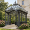 enclosed glass pavilion