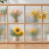 Decorative glass texture samples